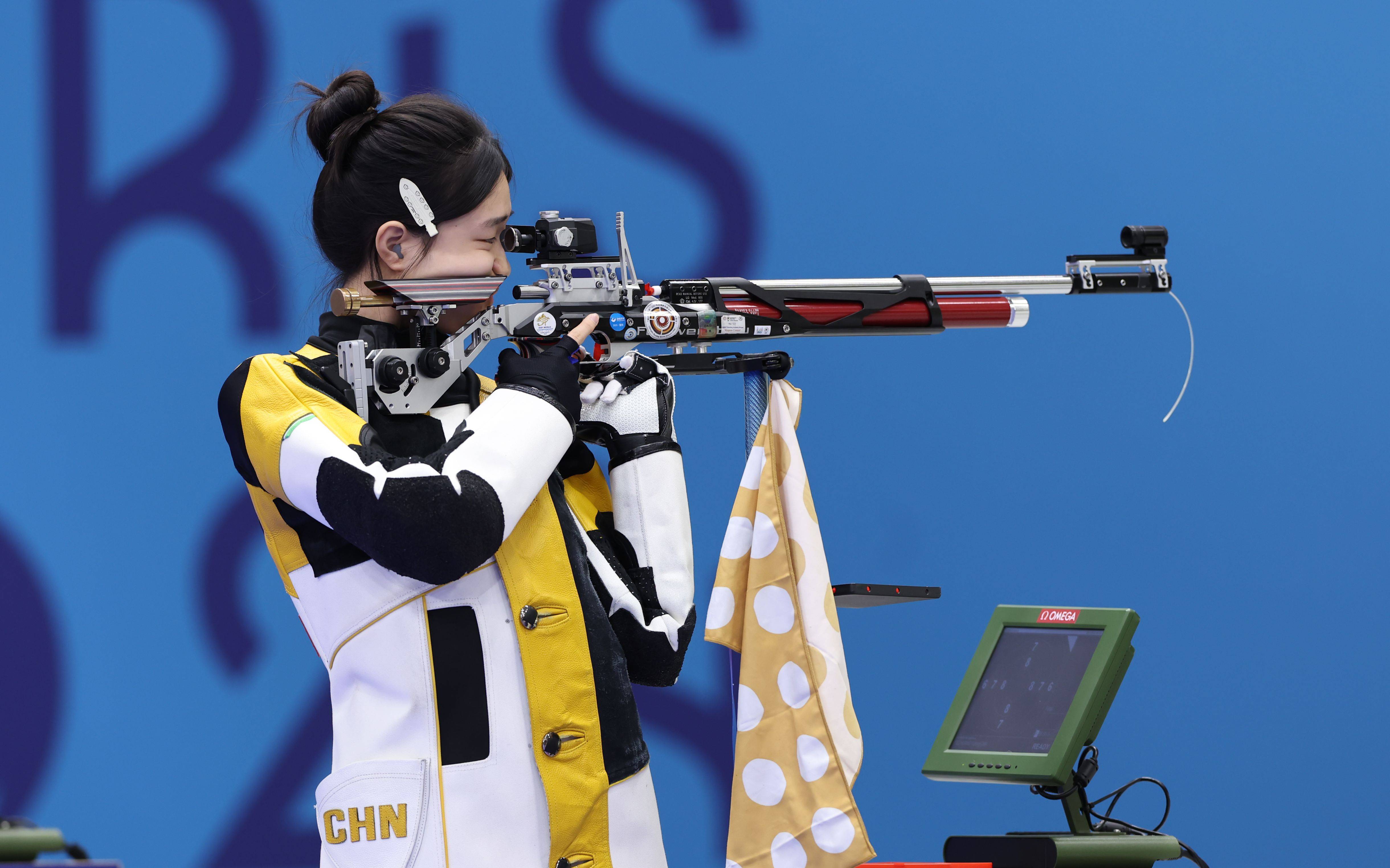 黎巴嫩选手瞄准射击亚军 黎巴嫩选手瞄准射击亚军