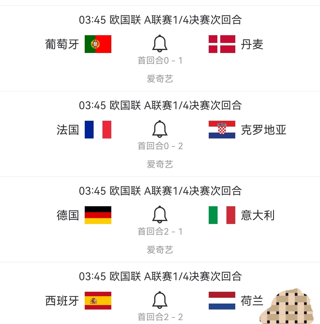 法国大胜克罗地亚，晋级欧国联四强